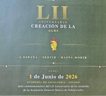 Comida LII Aniv. de la AGBS en la Academia de Infantería